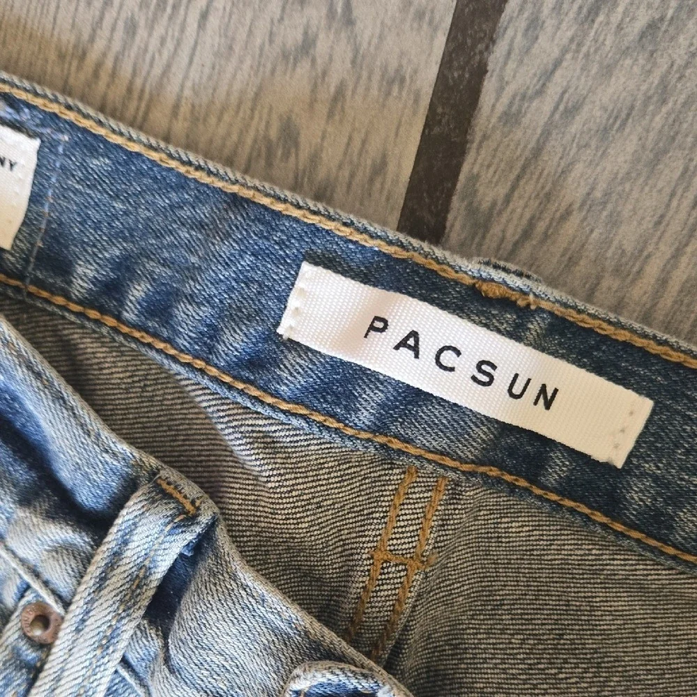 PacSun Stacked‎ Skinny Jeans – Dark Indigo Wash Size 28x30 NWT m301